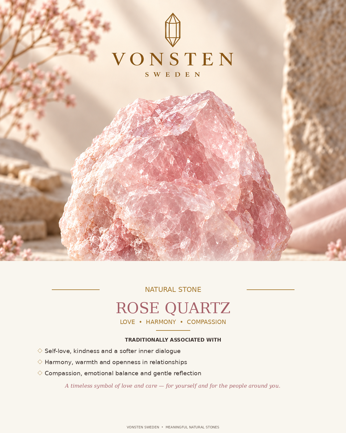 The Rose Quartz Anchor